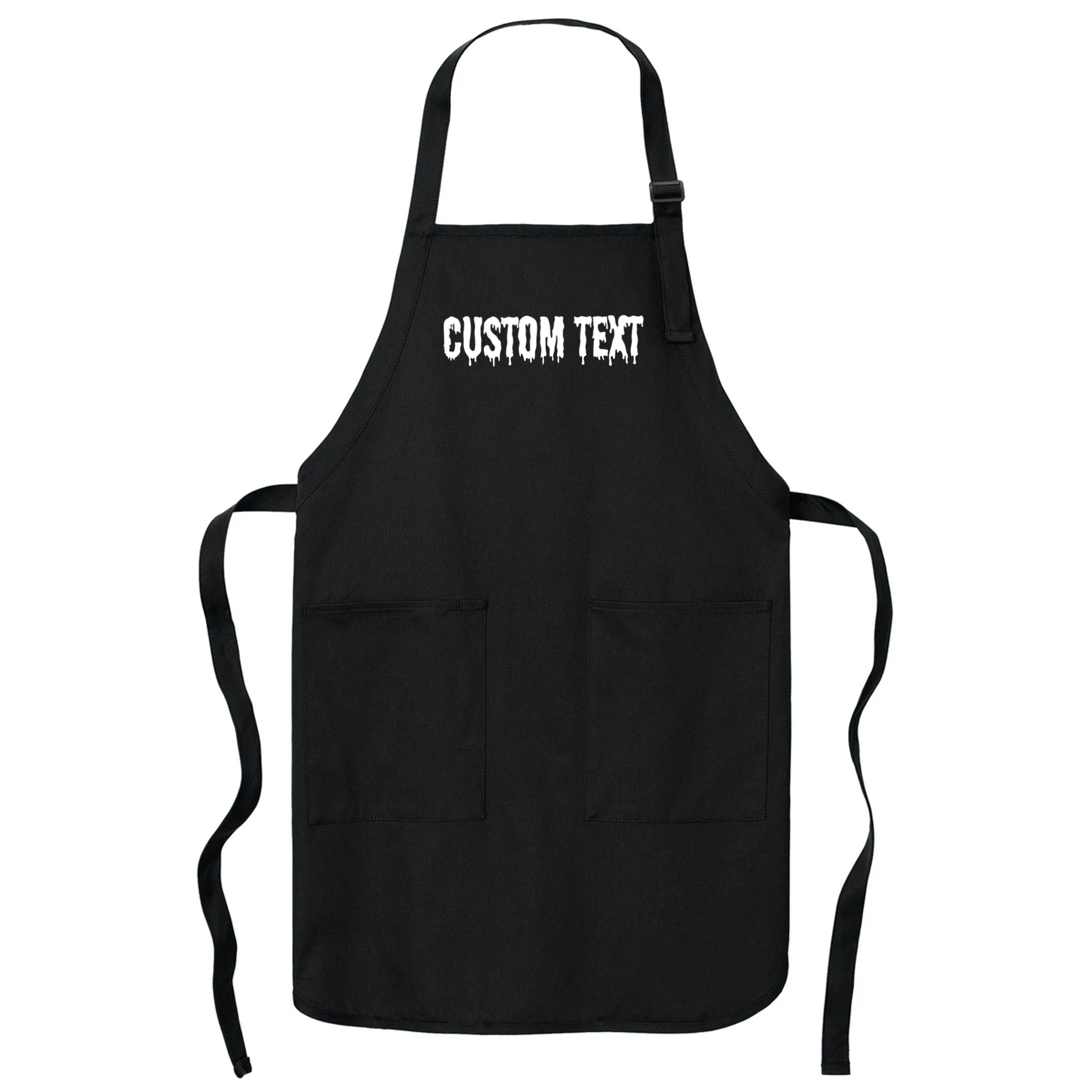 Personalized Custom Text – Stylish Font - Make your own Apron - Front