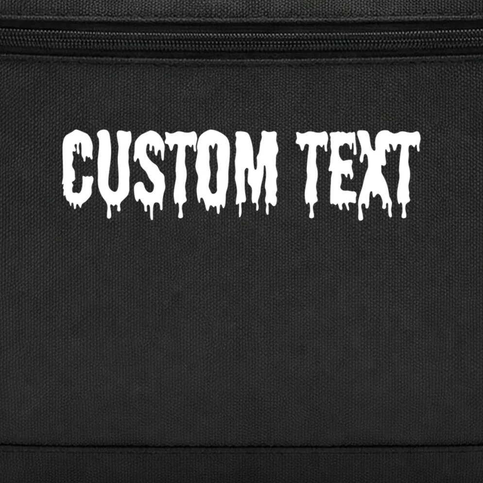 Personalized Custom Text – Stylish Font - Make your own Briefcase - Front - Close-up