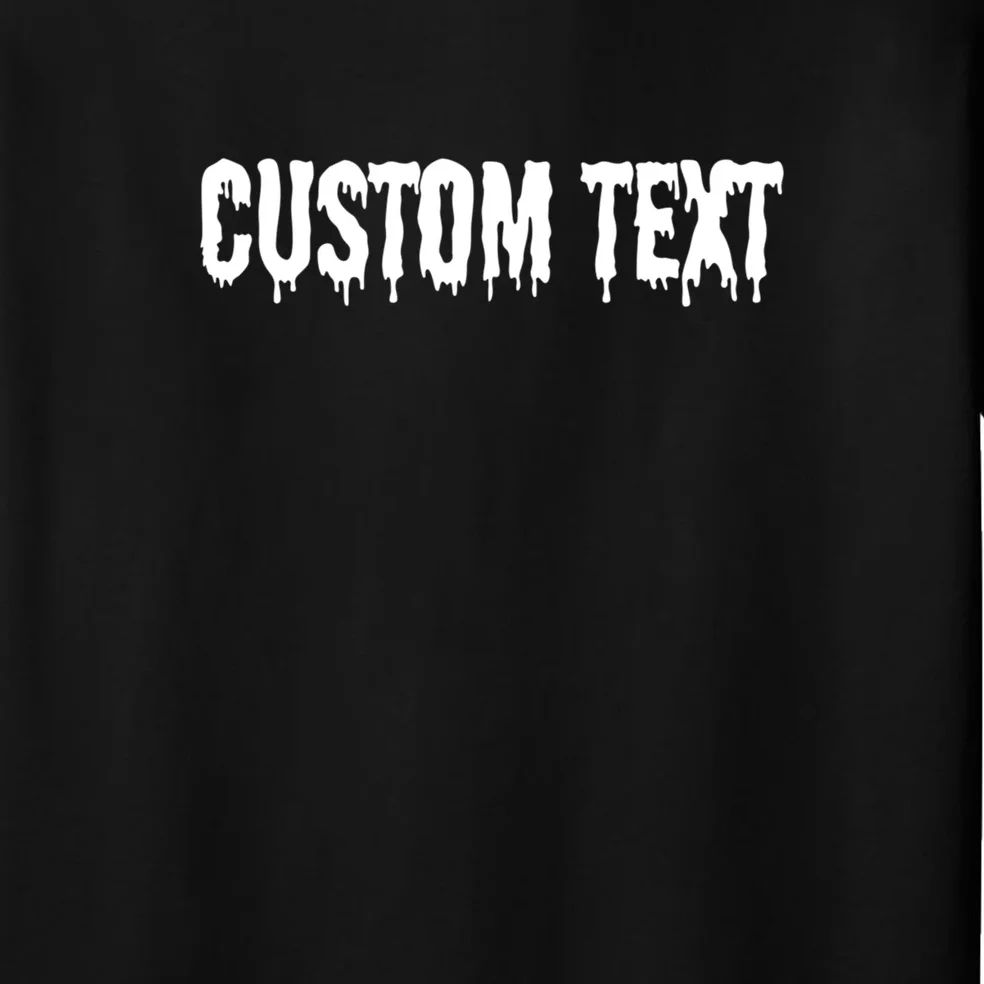 Personalized Custom Text – Stylish Font - Make your own Men's Pajamas - Front - Close-up