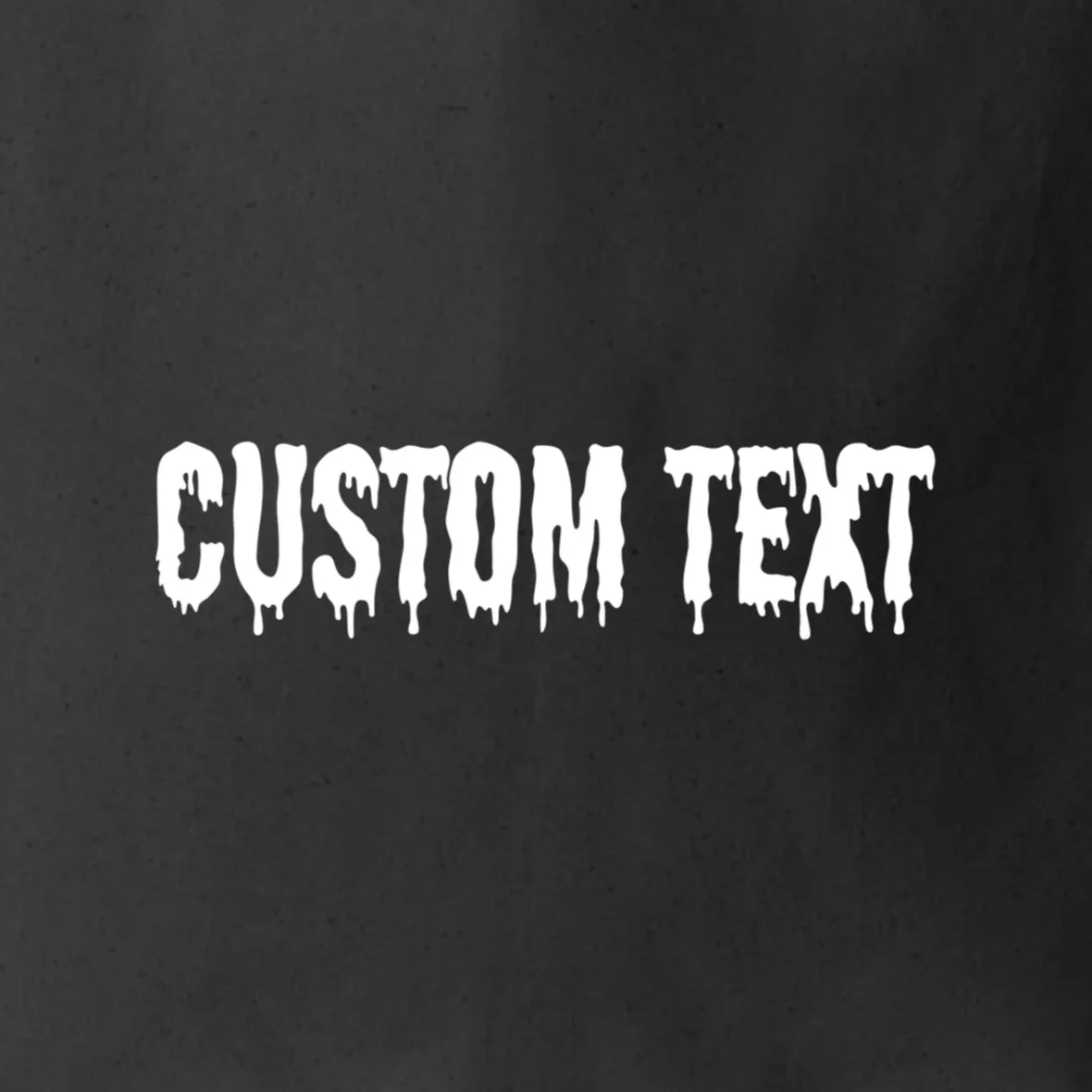 Personalized Custom Text – Stylish Font - Make your own Tote Bag - Front - Close-up