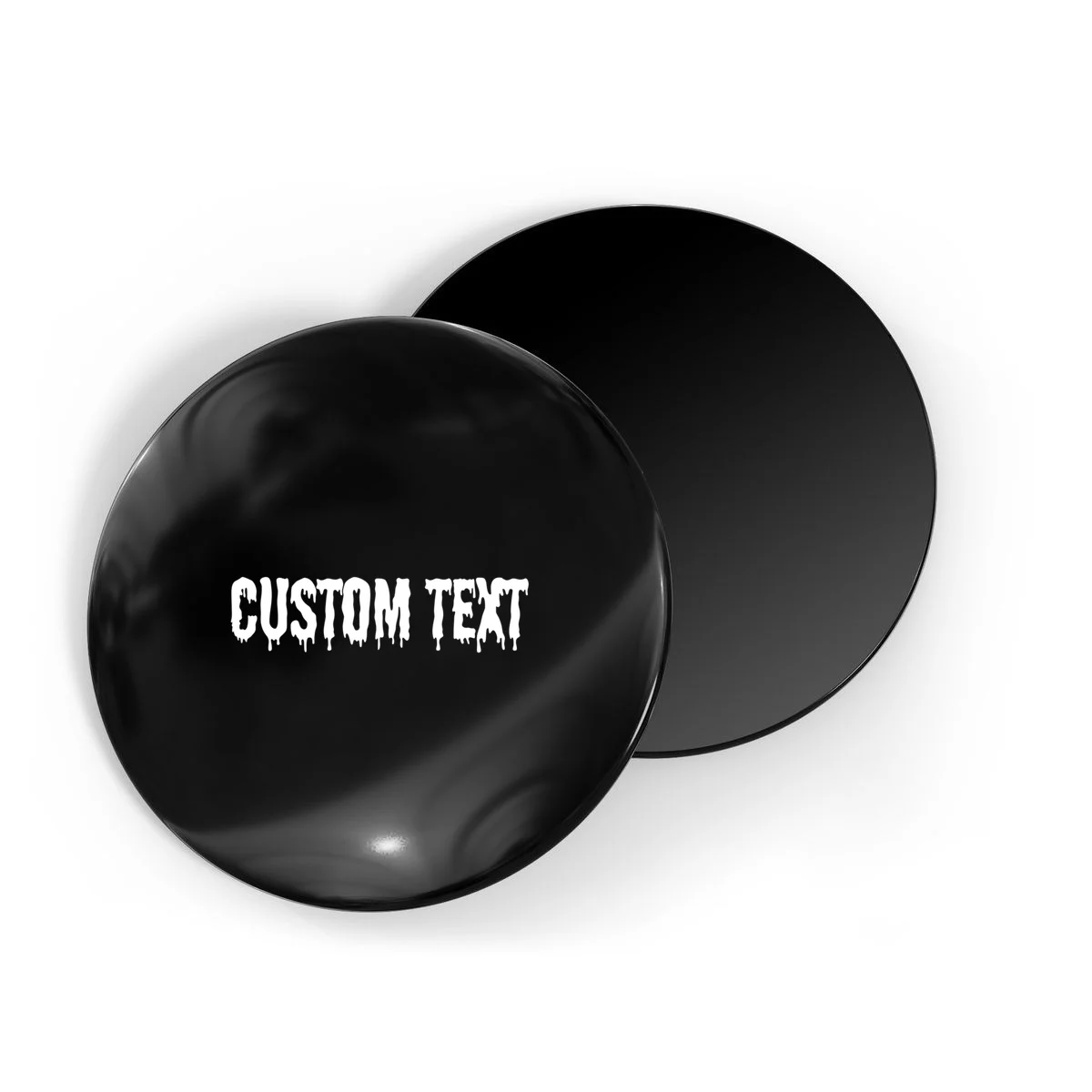 Personalized Custom Text – Stylish Font - Make your own Magnet - Front