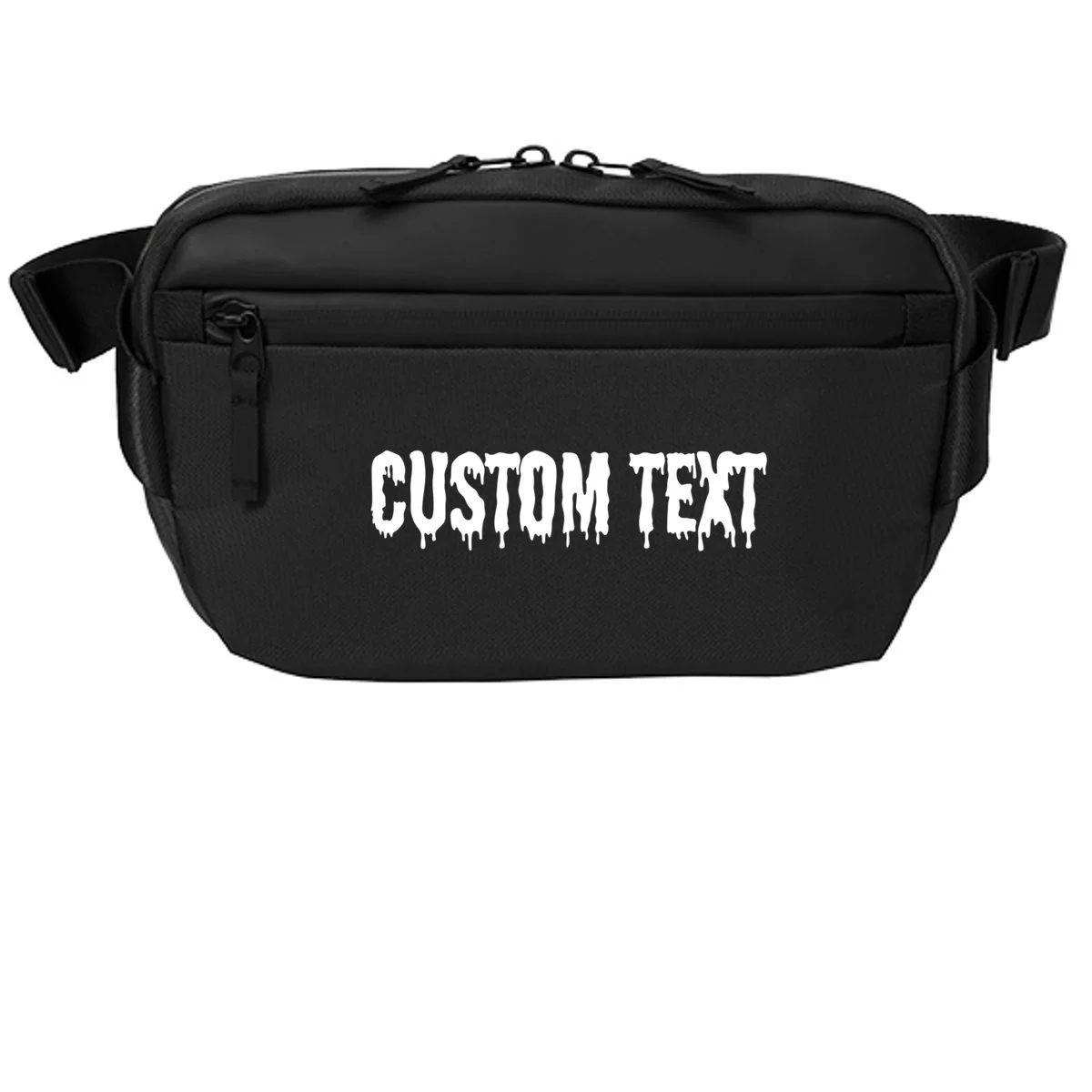 Personalized Custom Text – Stylish Font - Make your own Crossbody - Front