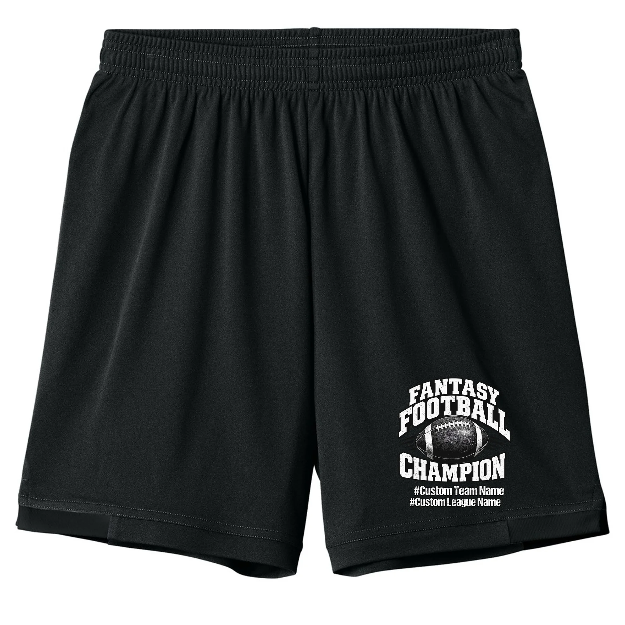Personalized Fantasy Football – Custom Team & League Name Champion Kids Shorts - Front