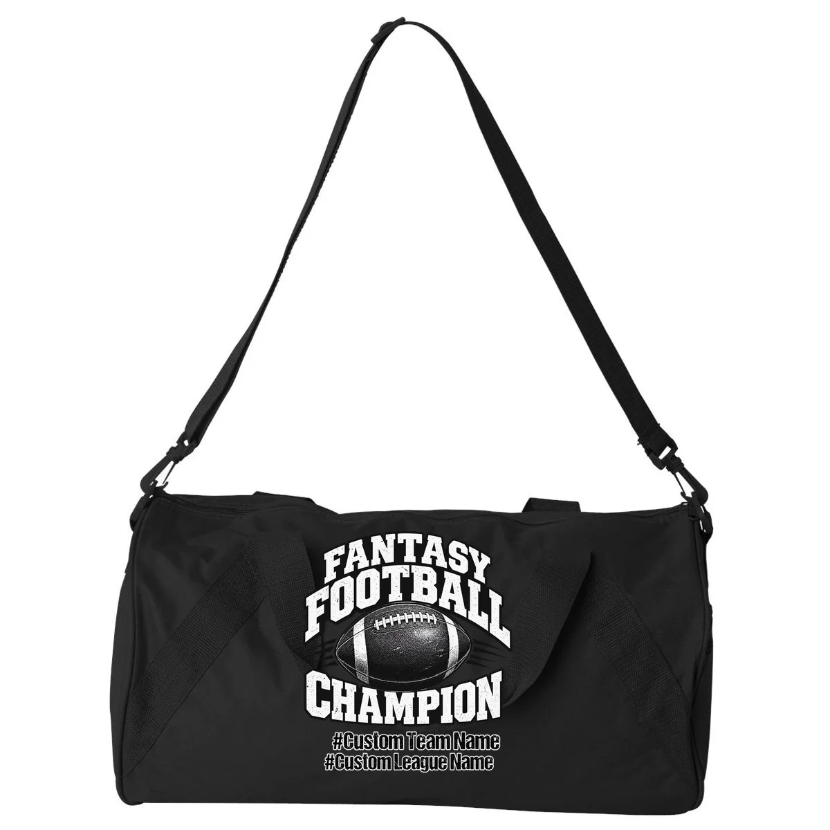Personalized Fantasy Football – Custom Team & League Name Champion Duffel Bag - Front