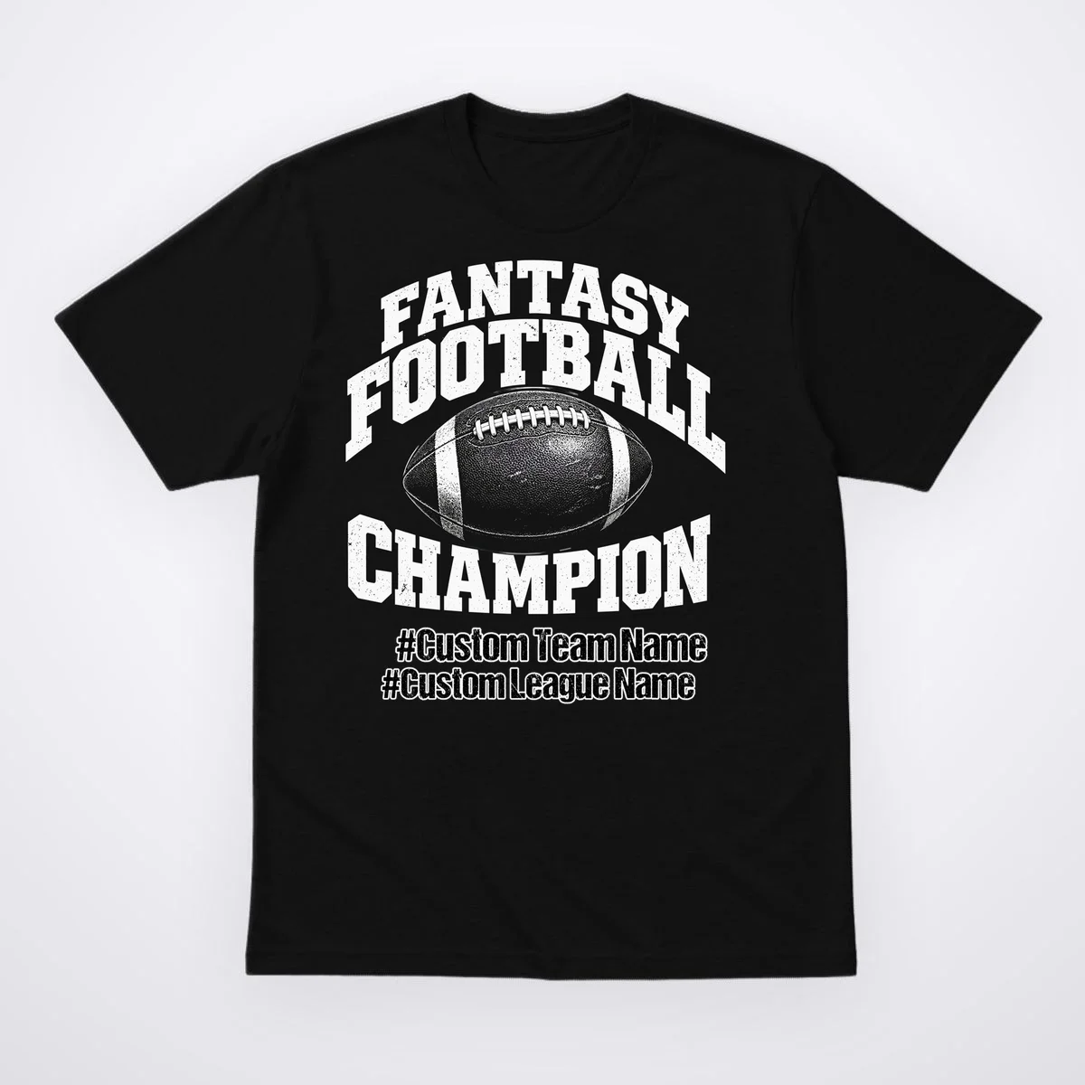 Personalized Fantasy Football – Custom Team & League Name Champion Men's T-Shirt - Front