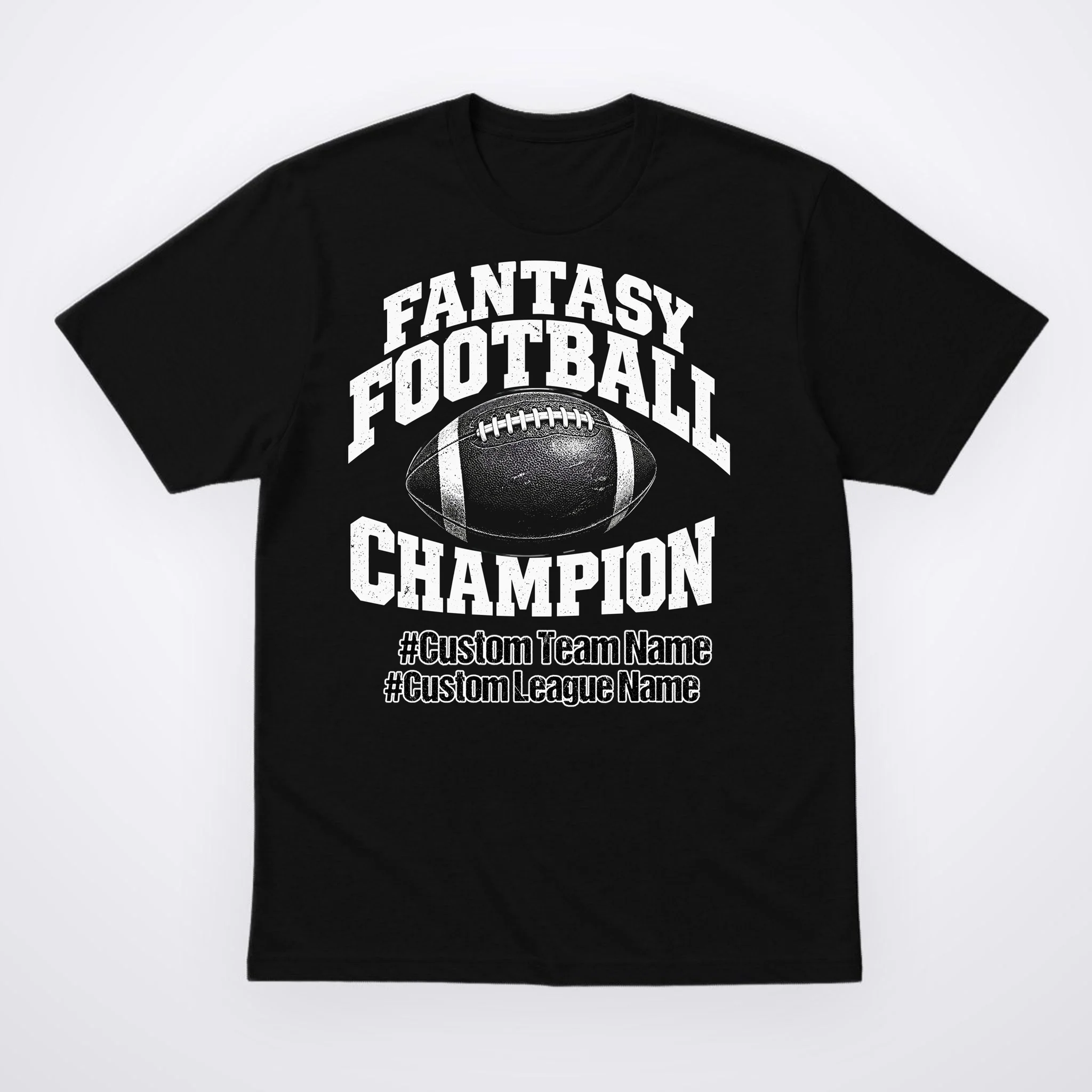 Personalized Fantasy Football – Custom Team & League Name Champion Men's T-Shirt - Front