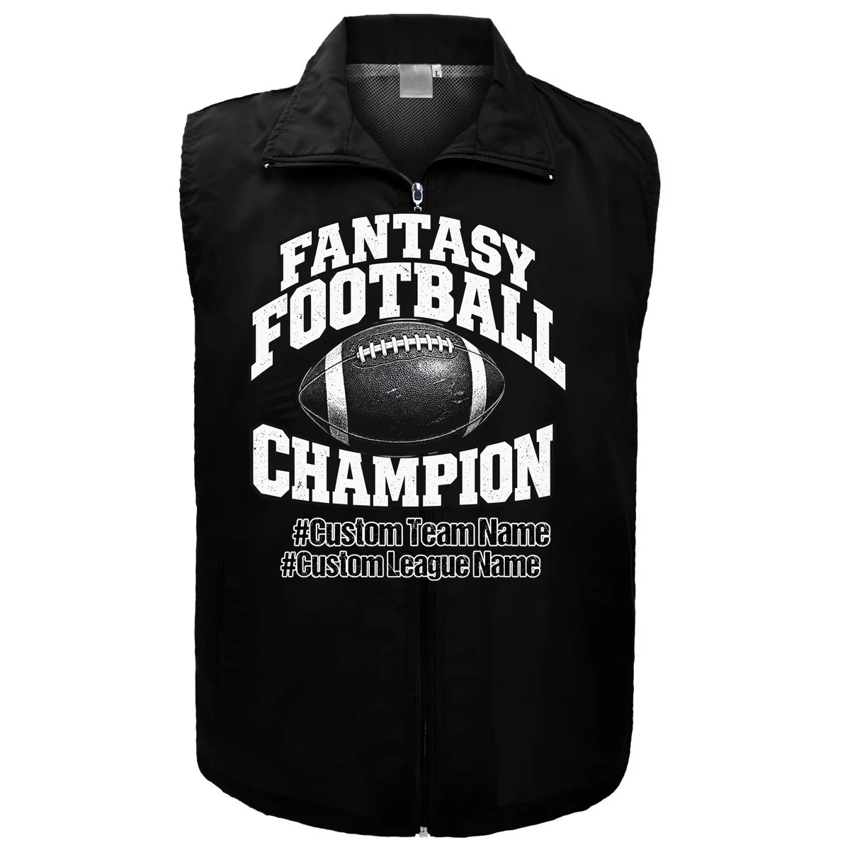 Personalized Fantasy Football – Custom Team & League Name Champion Men's Vest - Front