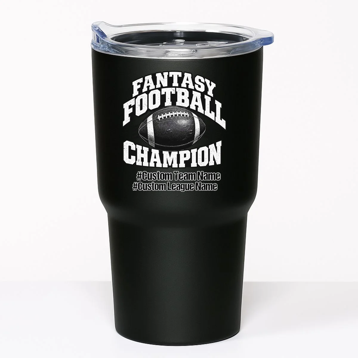 Personalized Fantasy Football – Custom Team & League Name Champion 20oz Tumbler - Front