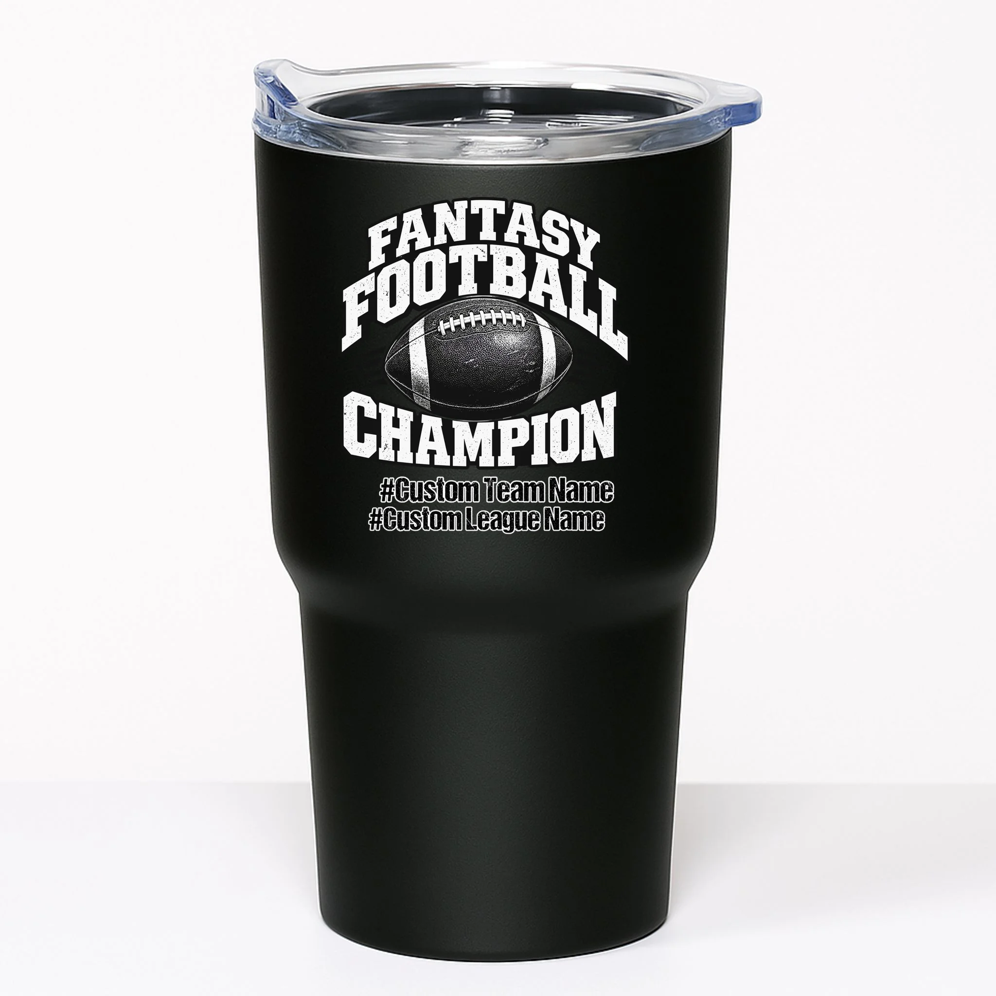 Personalized Fantasy Football – Custom Team & League Name Champion 20oz Tumbler - Front