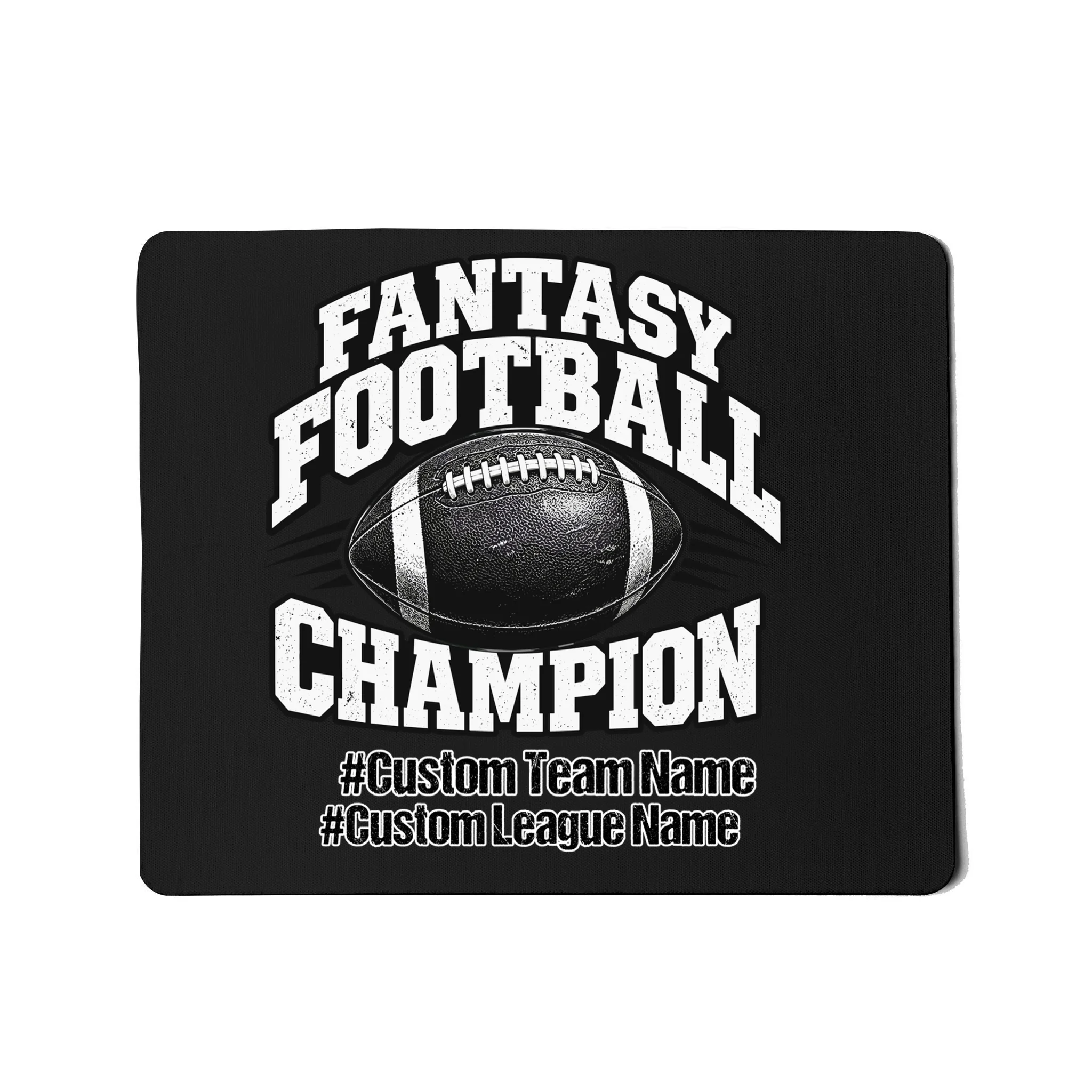 Personalized Fantasy Football – Custom Team & League Name Champion Mouse Pad - Front