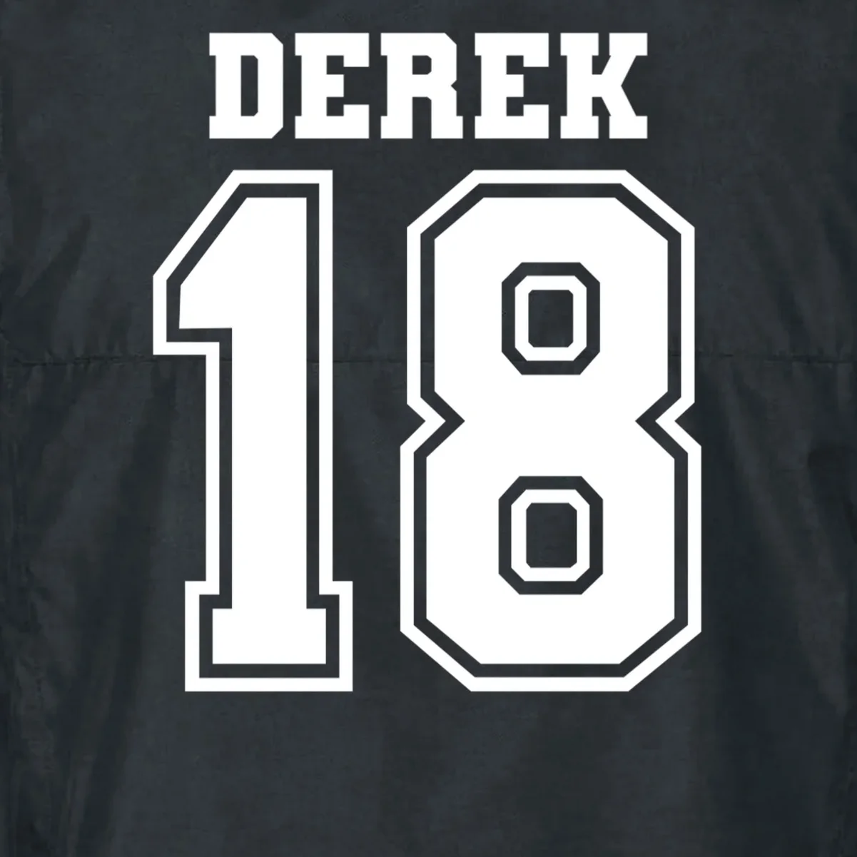 Custom Football Mom Personalized Name and Number Football Mama Gameday Men's Vest - Back - Close-up