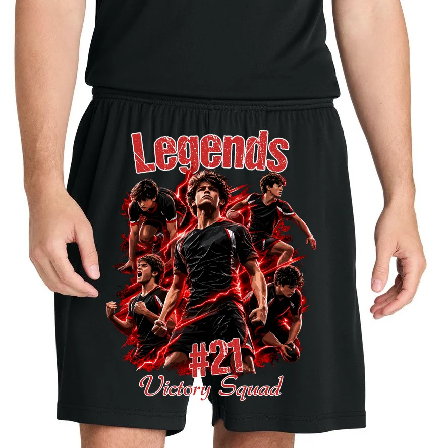 Personalized Football Shirt – Custom Name, Number, Soccer Squad Design Men's Shorts - Front 1