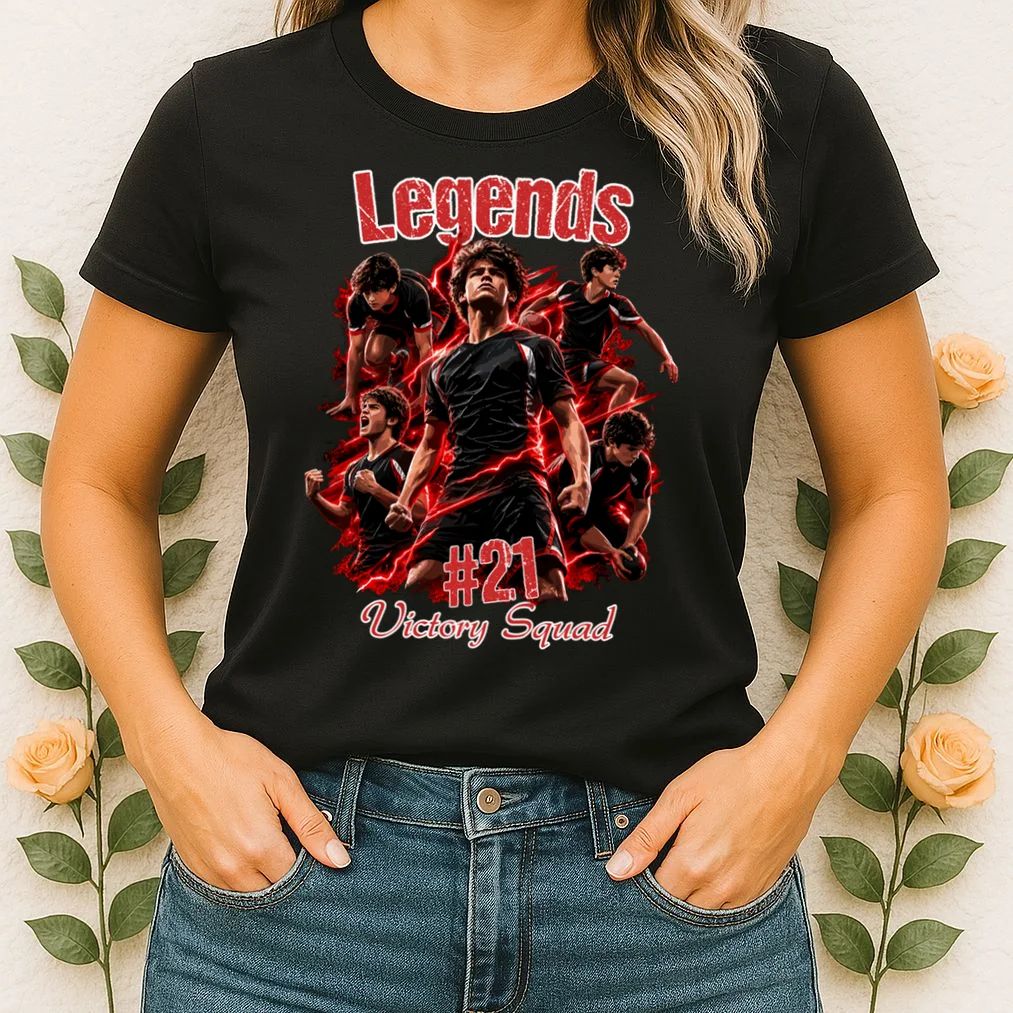 Personalized Football Shirt – Custom Name, Number, Soccer Squad Design Women's T-Shirt - Front 1