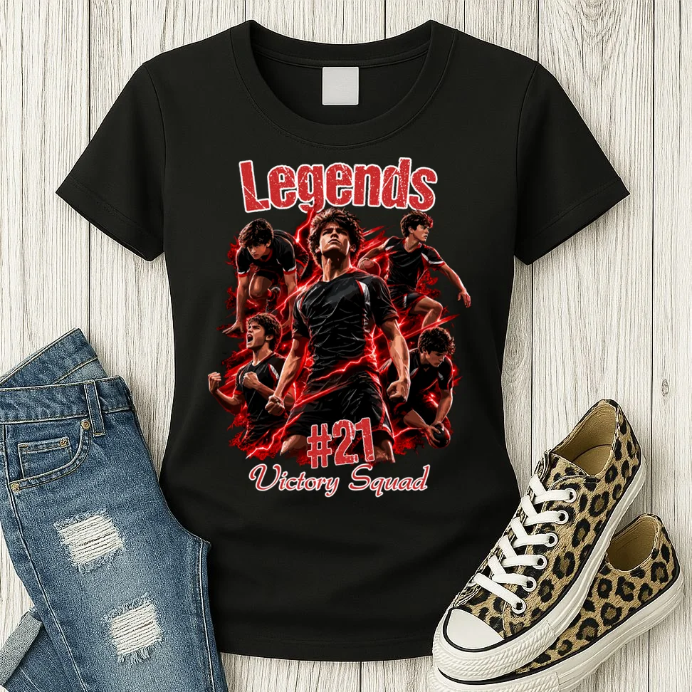 Personalized Football Shirt – Custom Name, Number, Soccer Squad Design Women's T-Shirt - Front 2