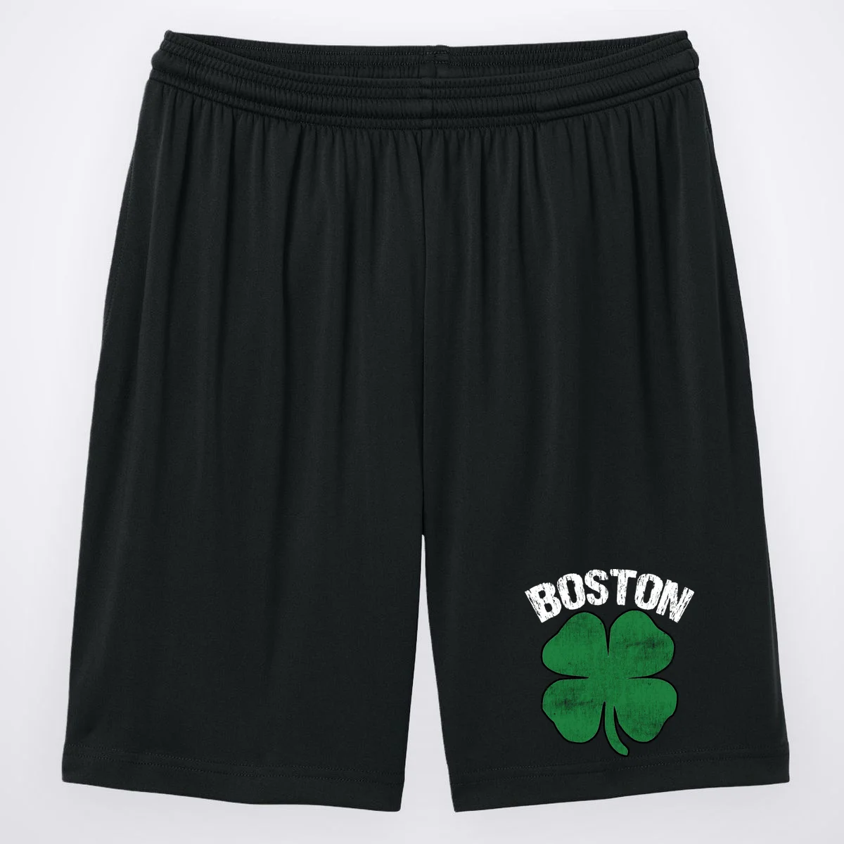 Personalized Irish Shamrock Clover St Patrick's Day Custom Men's Shorts - Front