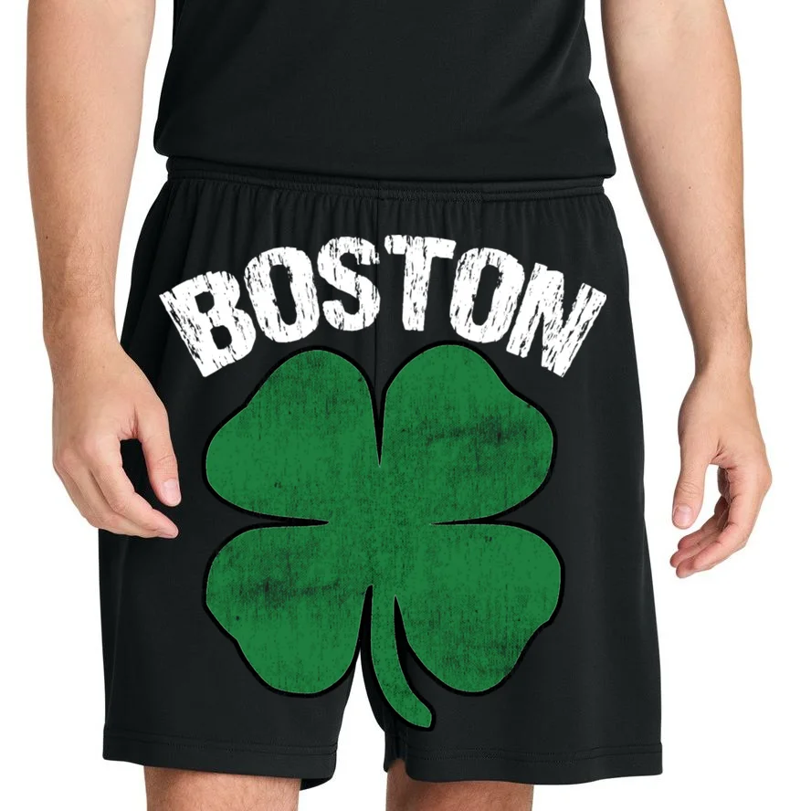Personalized Irish Shamrock Clover St Patrick's Day Custom Men's Shorts - Front 1