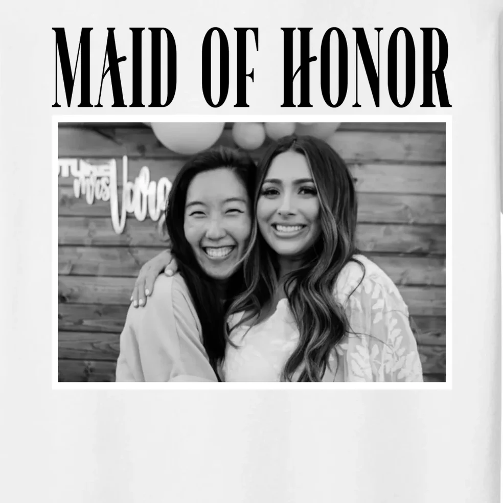 Personalized Maid Of Honor Bridesmaids Gifts Custom Text Men's Pajamas - Front - Close-up