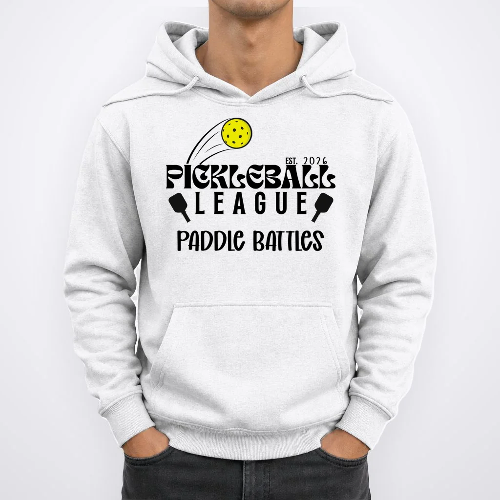 Pickleball League Custom Team Name Custom Year Hoodie - Front 1