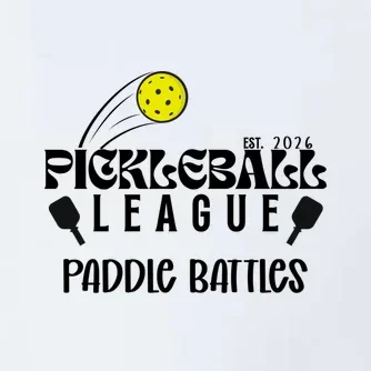 Pickleball League Custom Team Name Custom Year Men's Polo - Front - Close-up