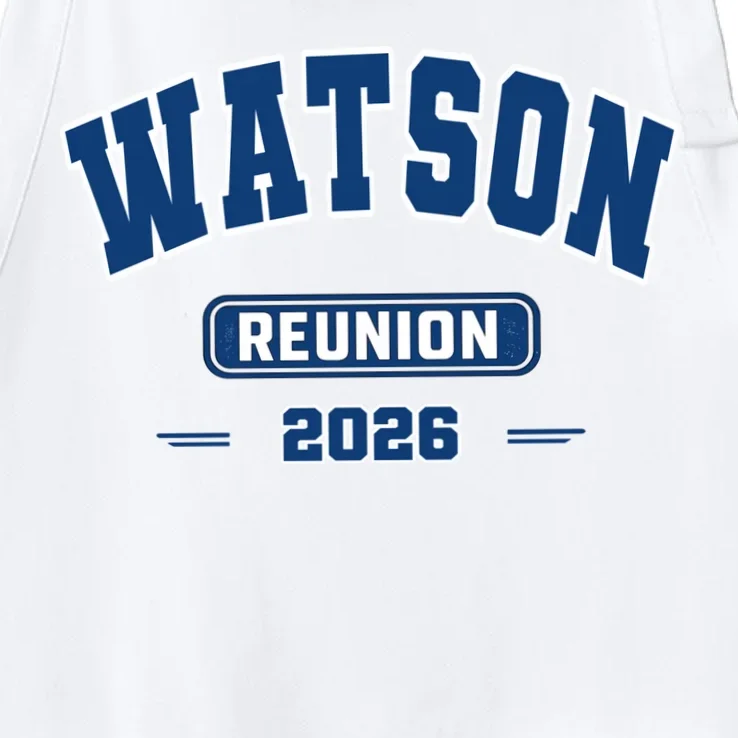 Personalized Family Reunion Last Name and Year Apron - Front - Close-up