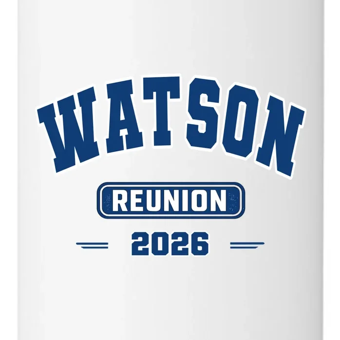Personalized Family Reunion Last Name and Year 24oz Water Bottle - Front - Close-up