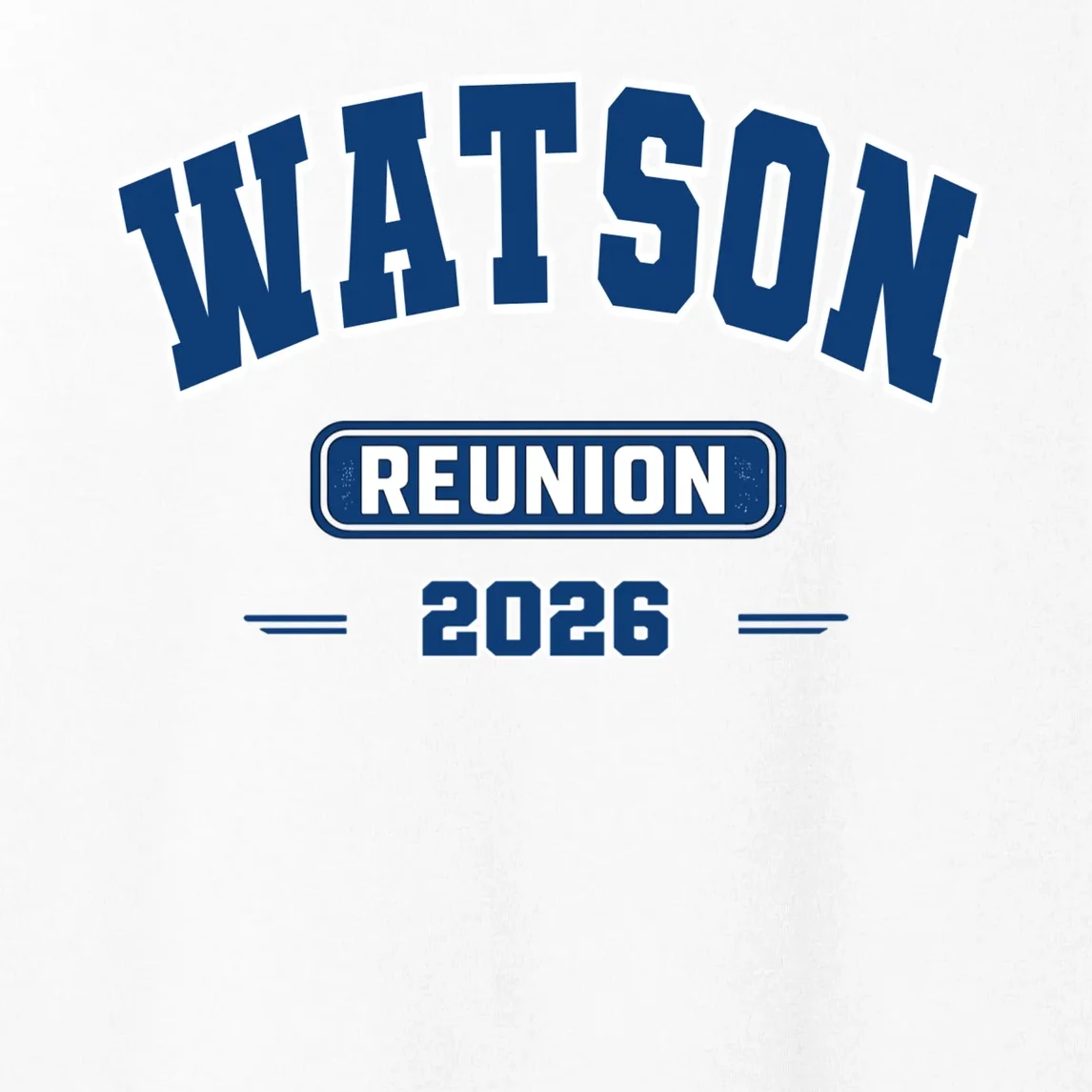 Personalized Family Reunion Last Name and Year Women's Tank Top - Front - Close-up