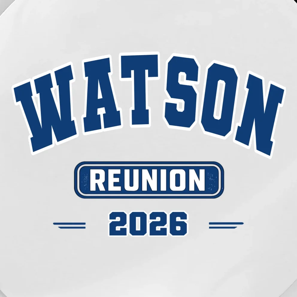Personalized Family Reunion Last Name and Year Magnet - Front - Close-up