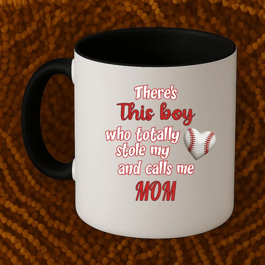 Personalized Sports Design – Custom Name Multi-Sport Love Graphic Mug - Front 1