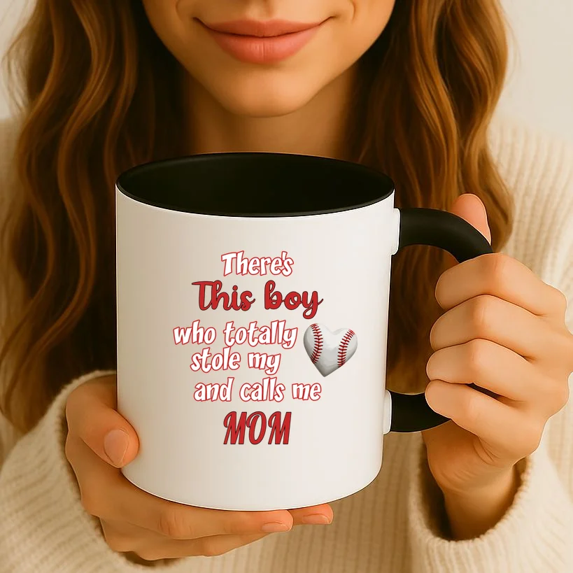 Personalized Sports Design – Custom Name Multi-Sport Love Graphic Mug - Front 2
