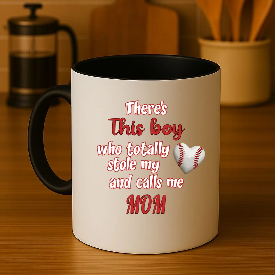 Personalized Sports Design – Custom Name Multi-Sport Love Graphic Mug - Front 3