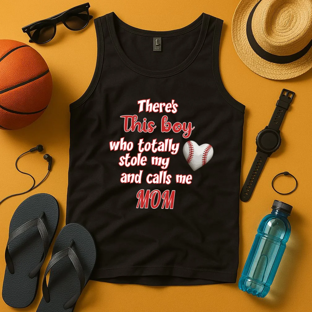 Personalized Sports Design – Custom Name Multi-Sport Love Graphic Men's Tank Top - Front 3
