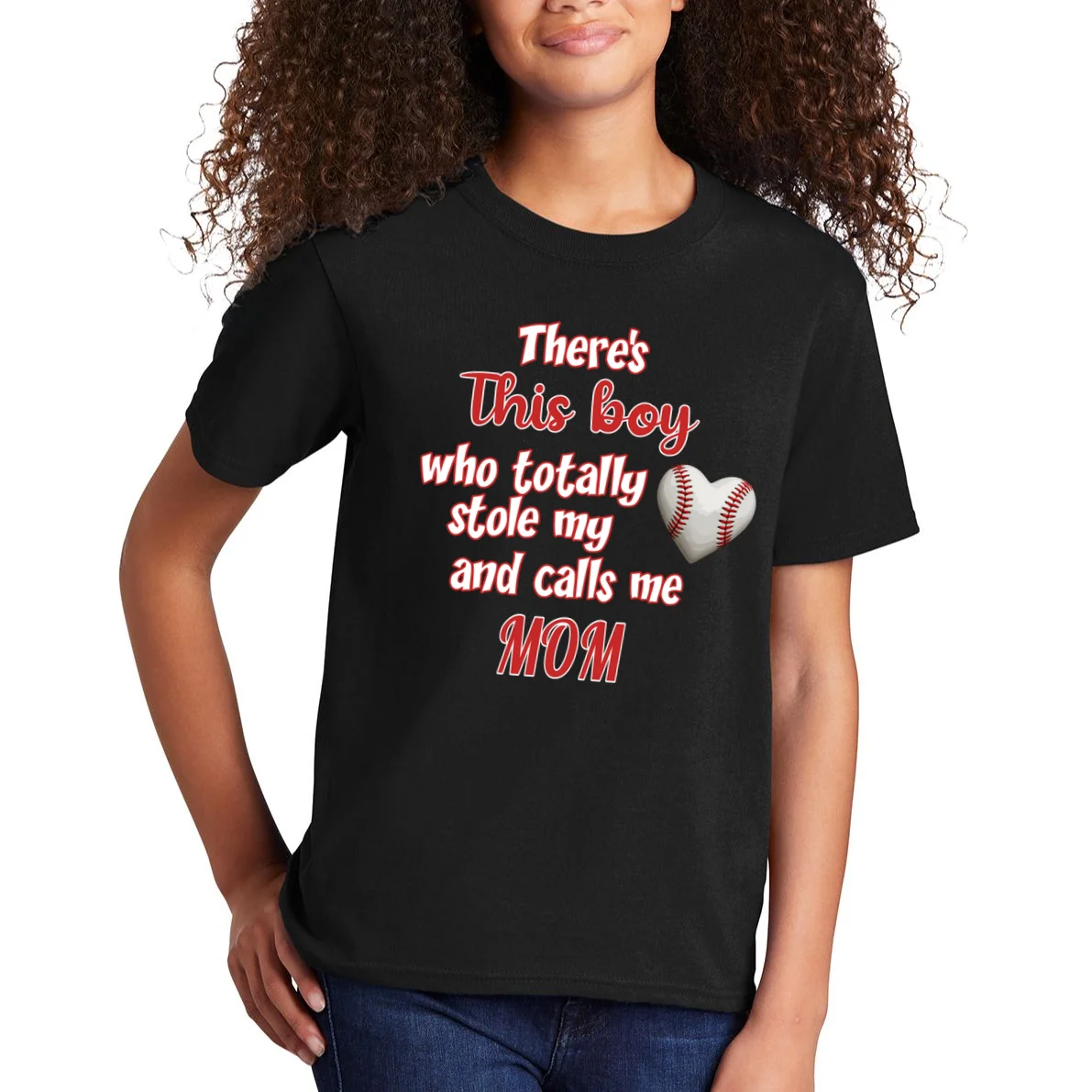 Personalized Sports Design – Custom Name Multi-Sport Love Graphic Kids T-Shirt - Front 1