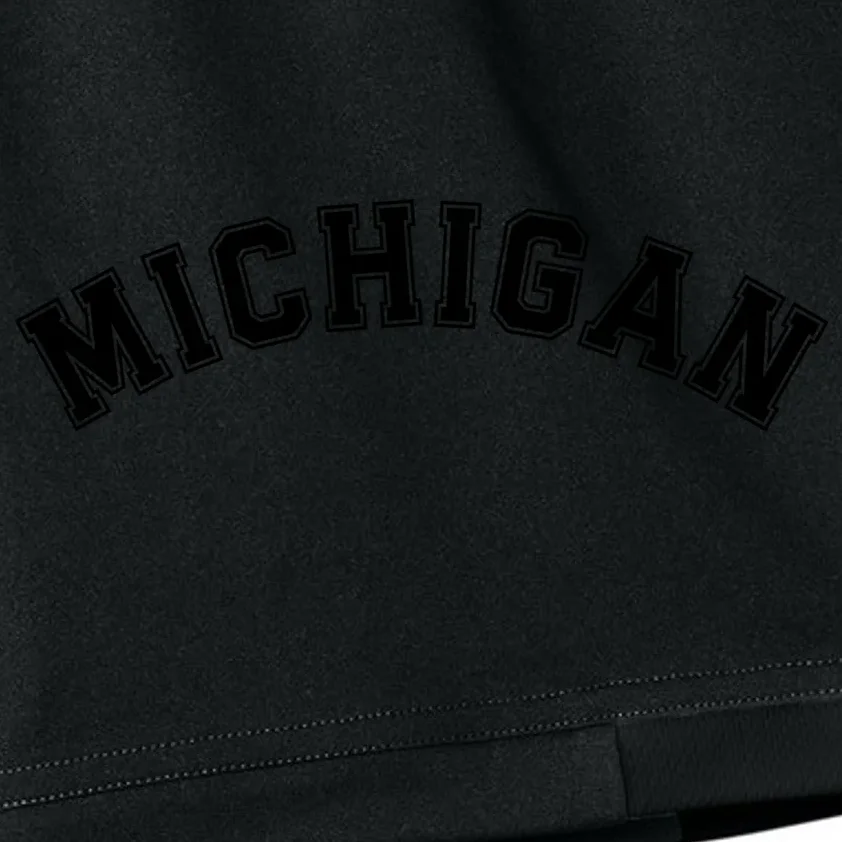 Personalize Sports Team City Name College Arch Custom Text Kids Shorts - Front - Close-up