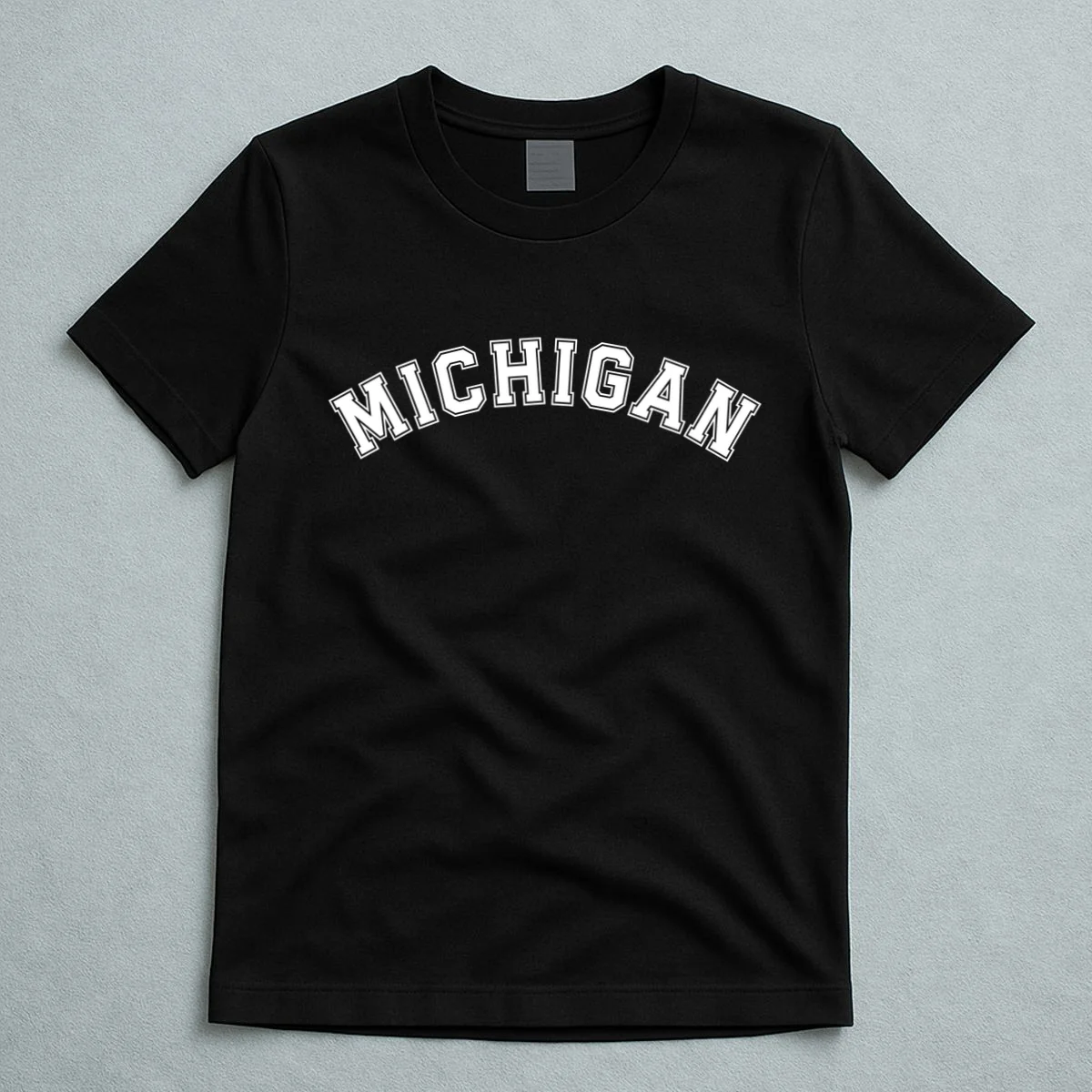 Personalize Sports Team City Name College Arch Custom Text T-Shirt - Front 5