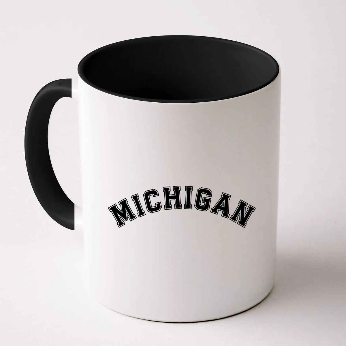 Personalize Sports Team City Name College Arch Custom Text Coffee Mug - Front
