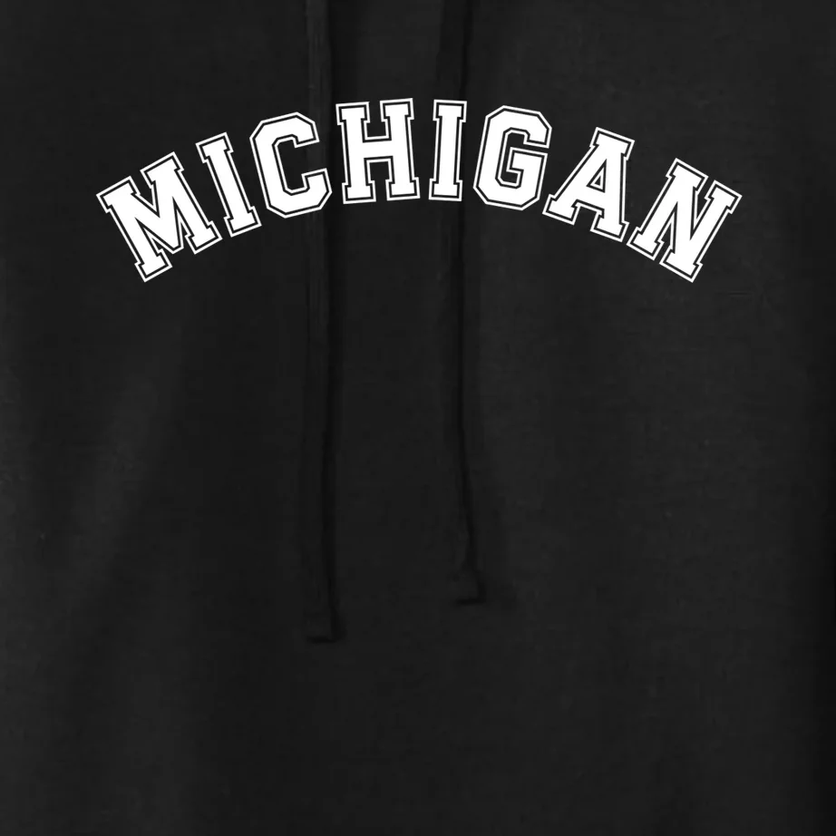 Personalize Sports Team City Name College Arch Custom Text Women's Pullover Hoodie - Front - Close-up
