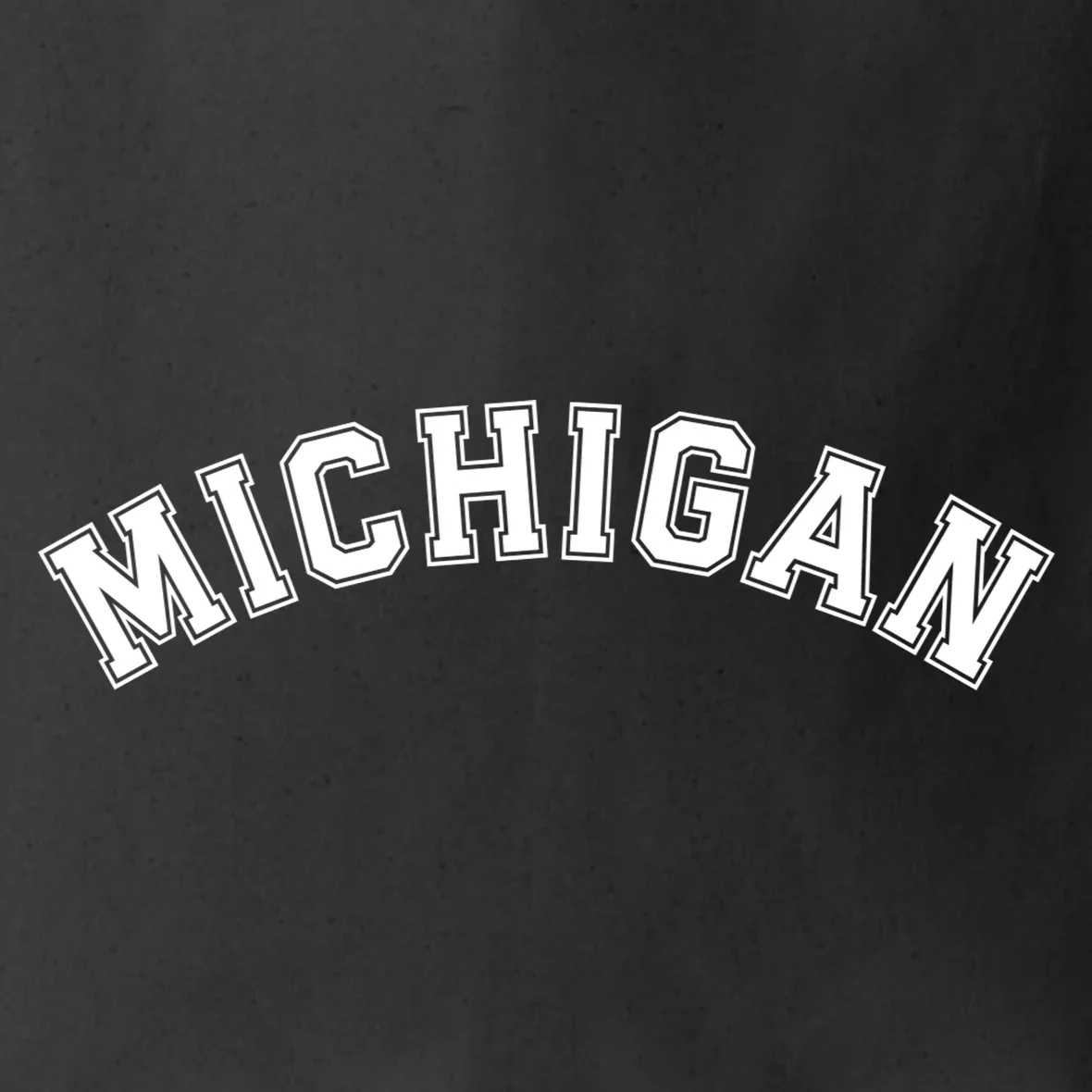 Personalize Sports Team City Name College Arch Custom Text Tote Bag - Front - Close-up