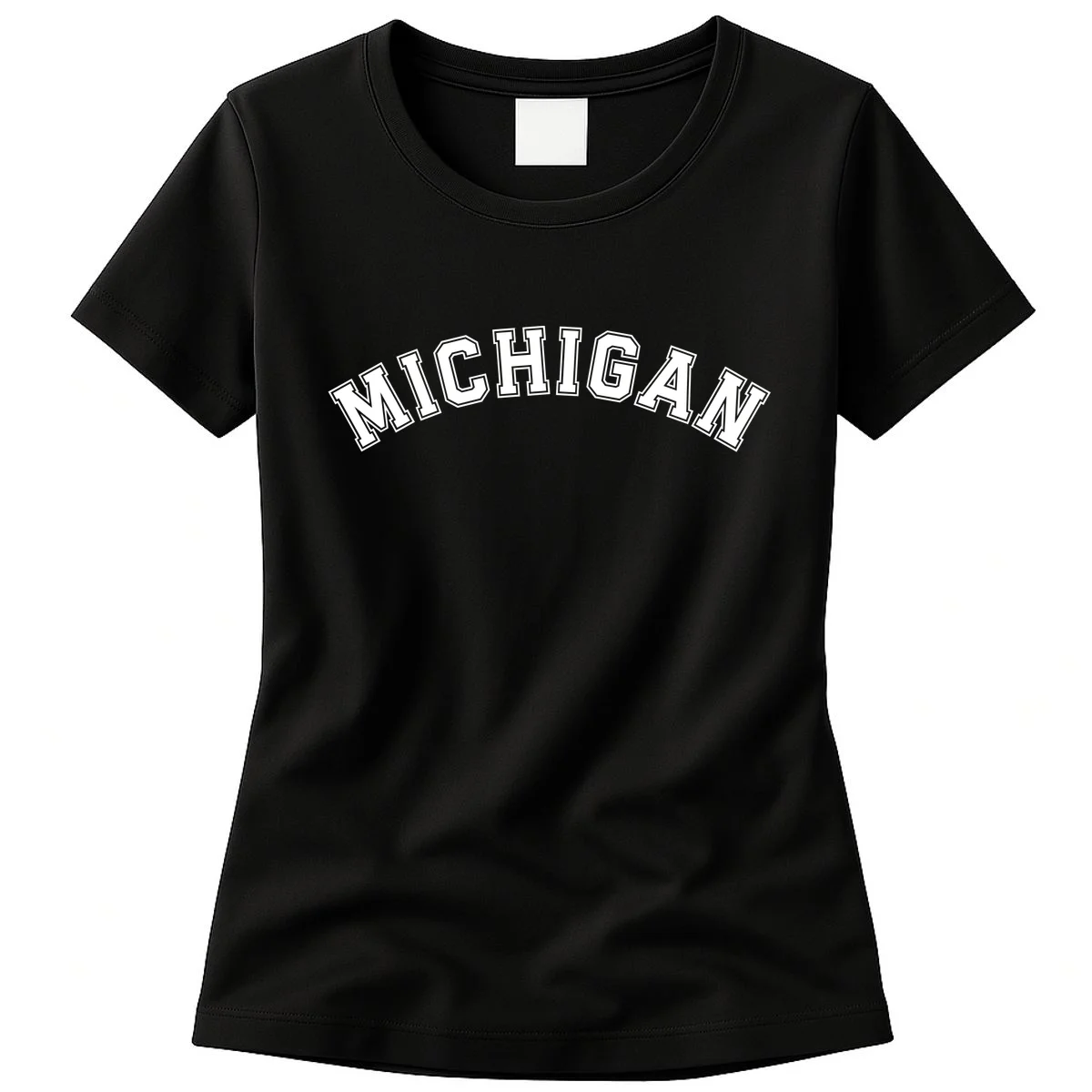 Personalize Sports Team City Name College Arch Custom Text Women's T-Shirt - Front