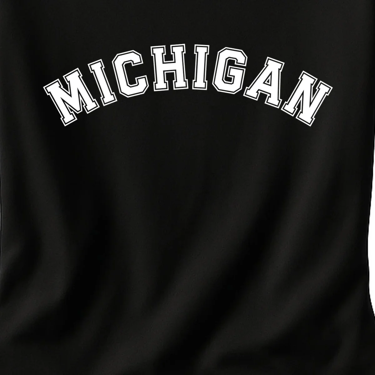 Personalize Sports Team City Name College Arch Custom Text Women's T-Shirt - Front - Close-up