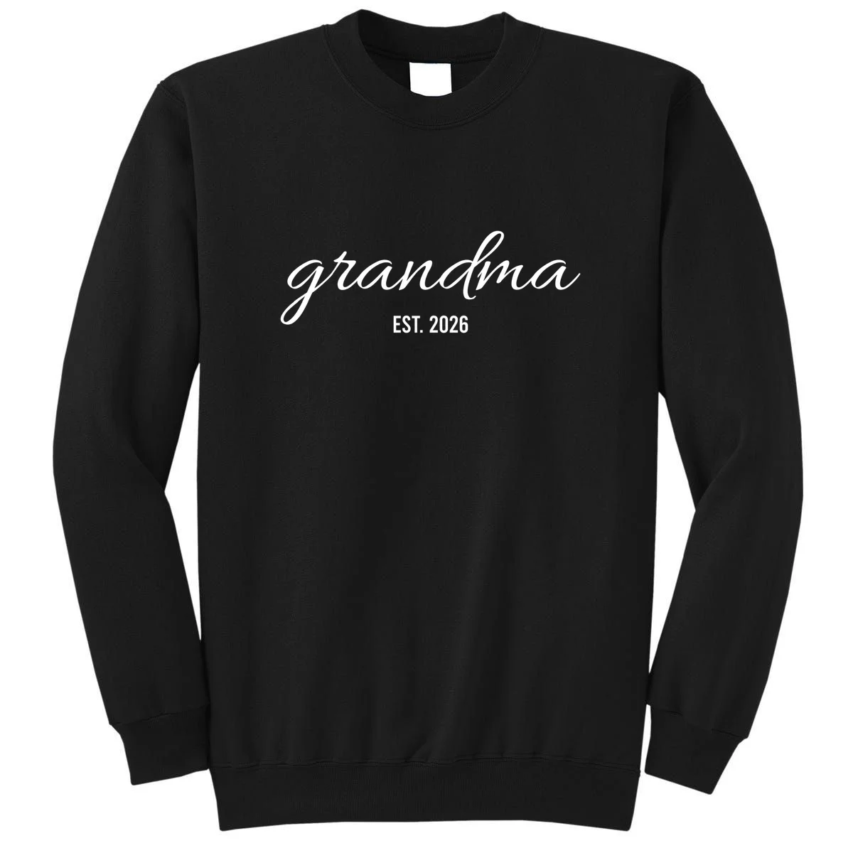 Promoted To New Grandma Customizable Men's Sweatshirt - Front
