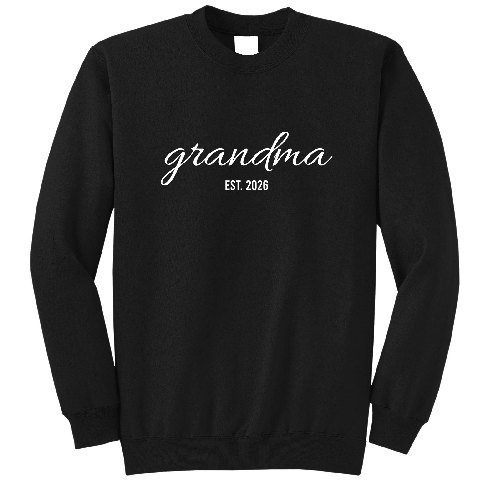 Promoted To New Grandma Customizable Men's Sweatshirt - Front
