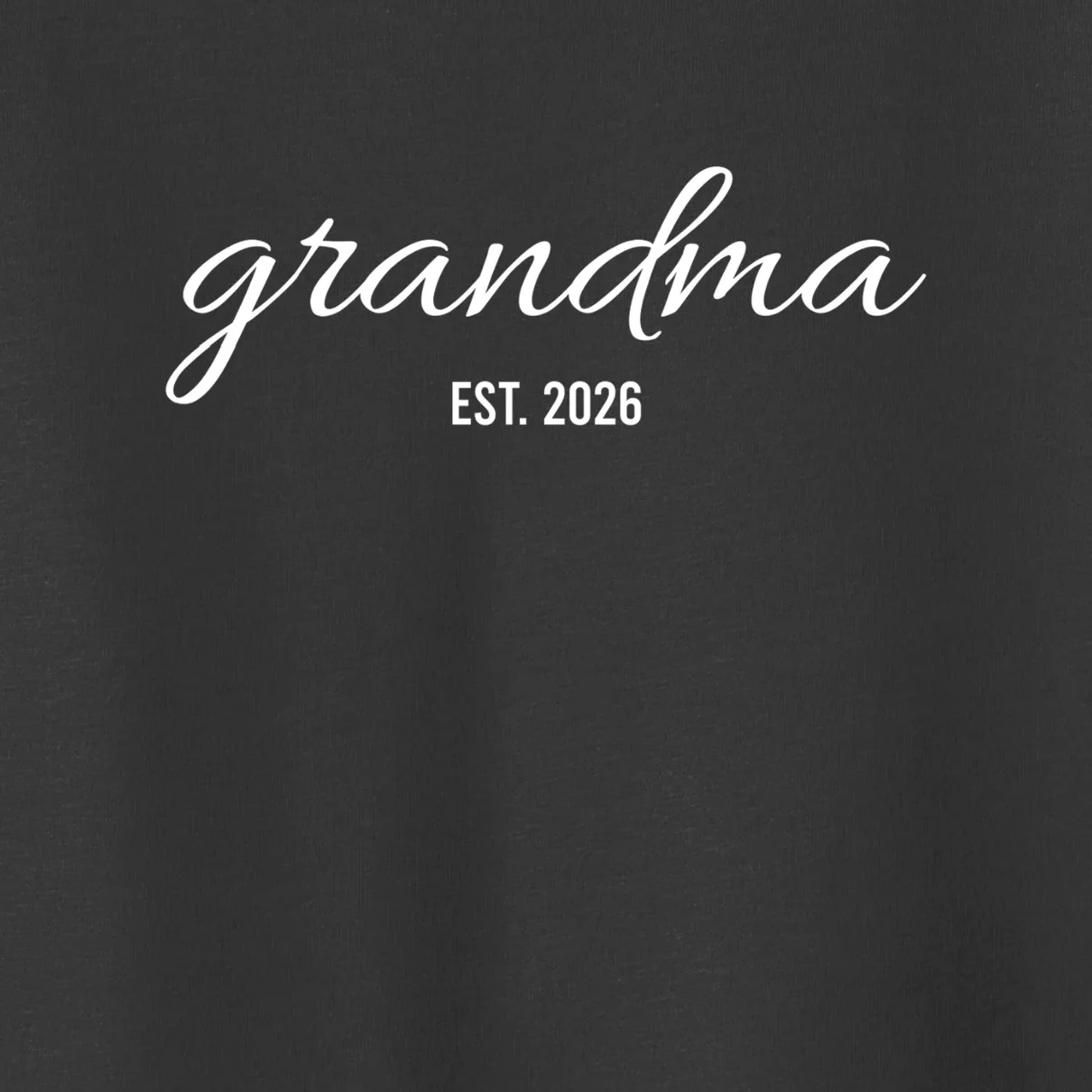 Promoted To New Grandma Customizable Toddler T-Shirt - Front - Close-up