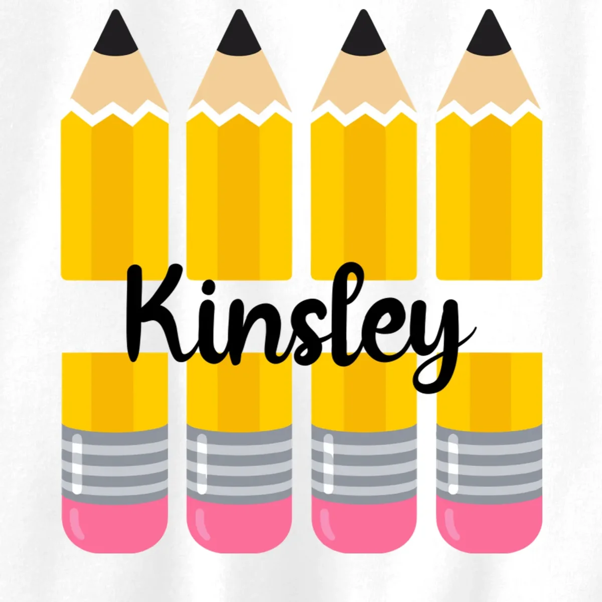 Custom Personalized Kids Name Kids Sweatshirt - Front - Close-up
