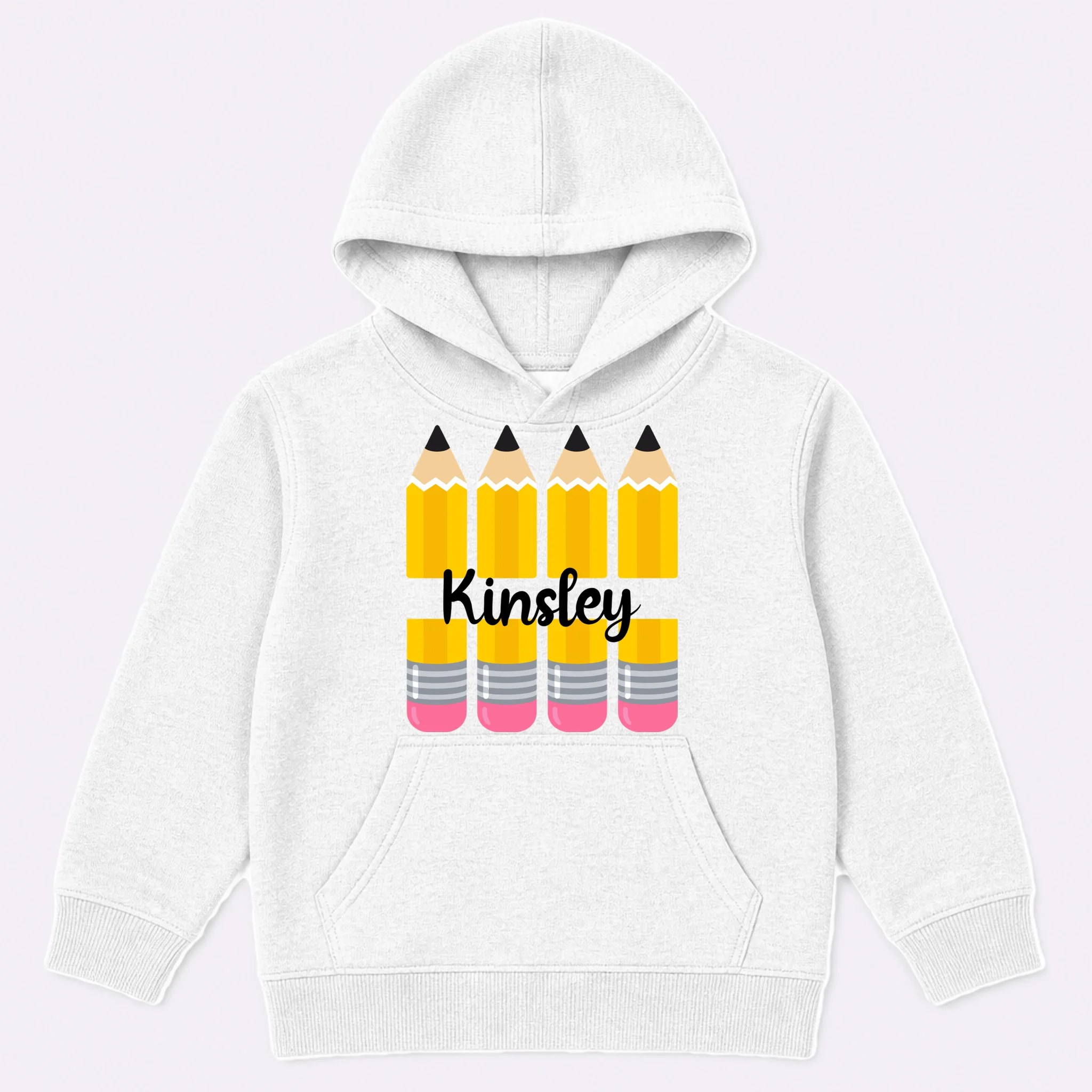 Custom Personalized Kids Name Kids Hoodie - Front