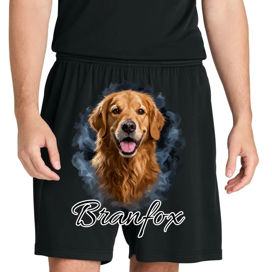 Realistic Dog Portrait Personalized Photo Custom Gift Men's Shorts - Front 1