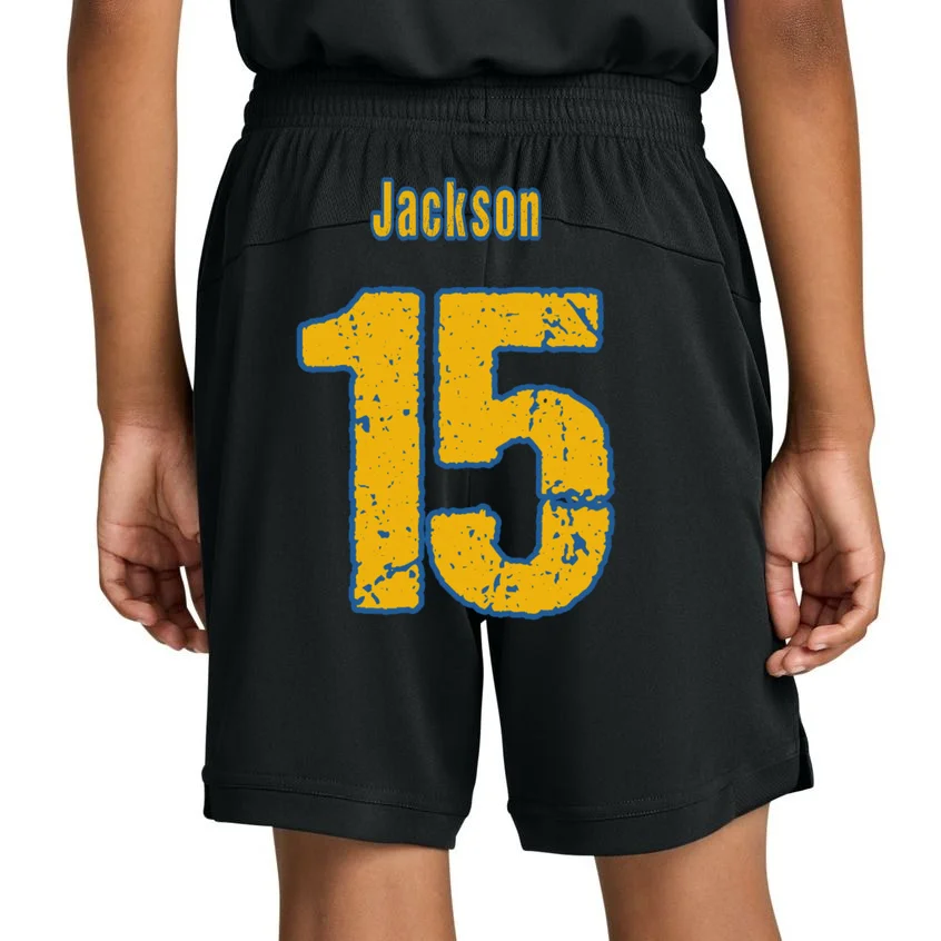 Retro Football Club - Custom Team Name Kids Shorts - Back 1