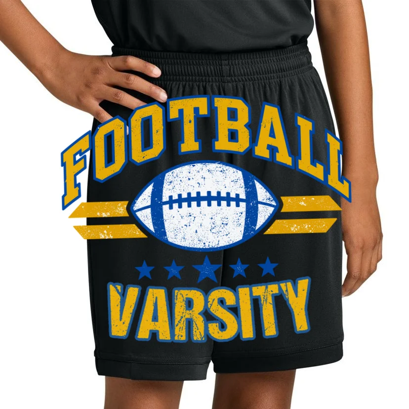 Retro Football Club - Custom Team Name Kids Shorts - Front 1