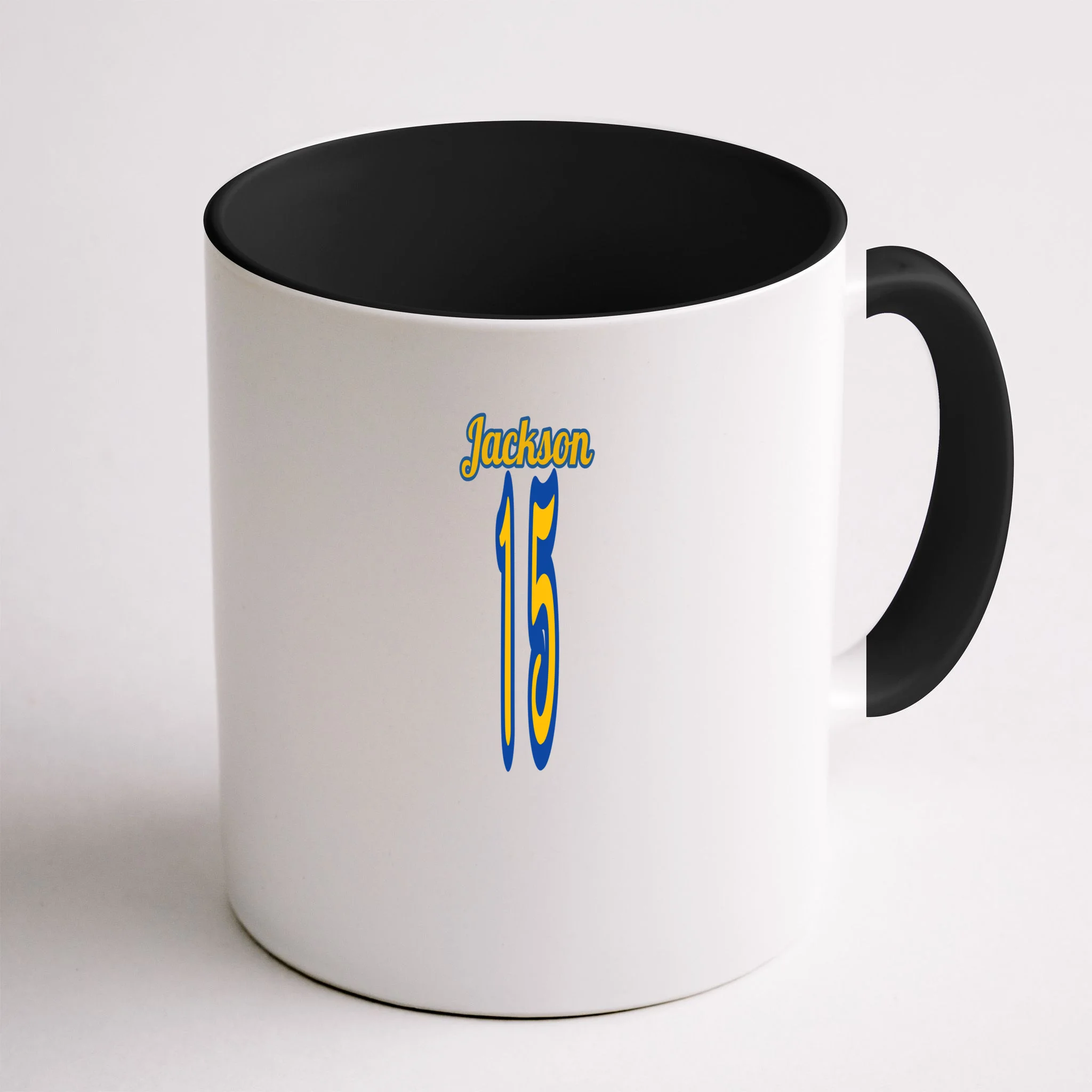 Retro Football Club - Custom Team Name Mug - Back
