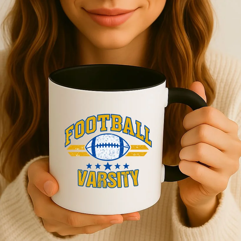 Retro Football Club - Custom Team Name Mug - Front 2
