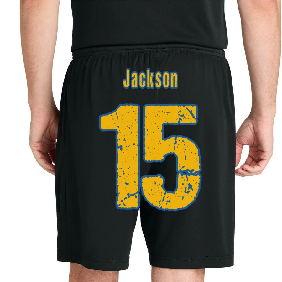 Retro Football Club - Custom Team Name Men's Shorts - Back 1